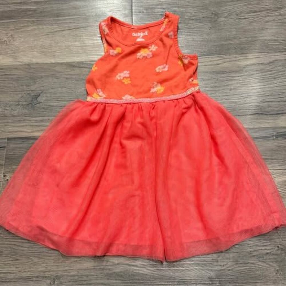 Cat & Jack 4t tank top dress Hawaiian
